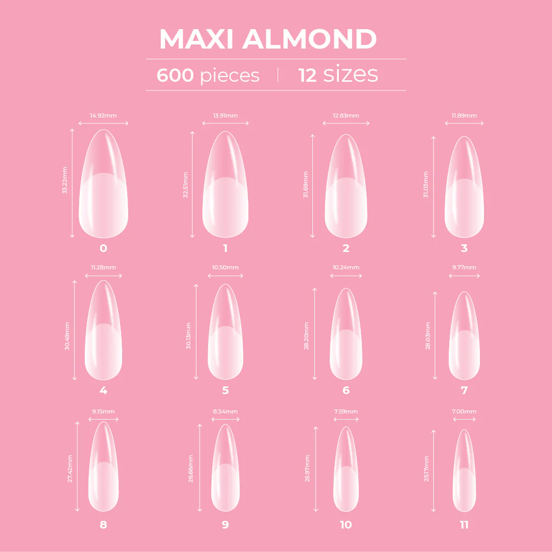 Dream Coverage Full Tips - Almond - Image 3