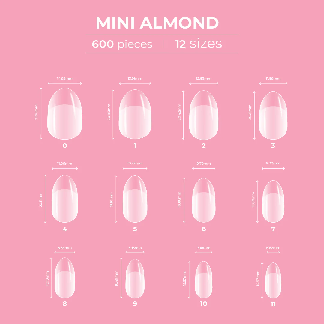 Dream Coverage Full Tips - Almond - Image 9