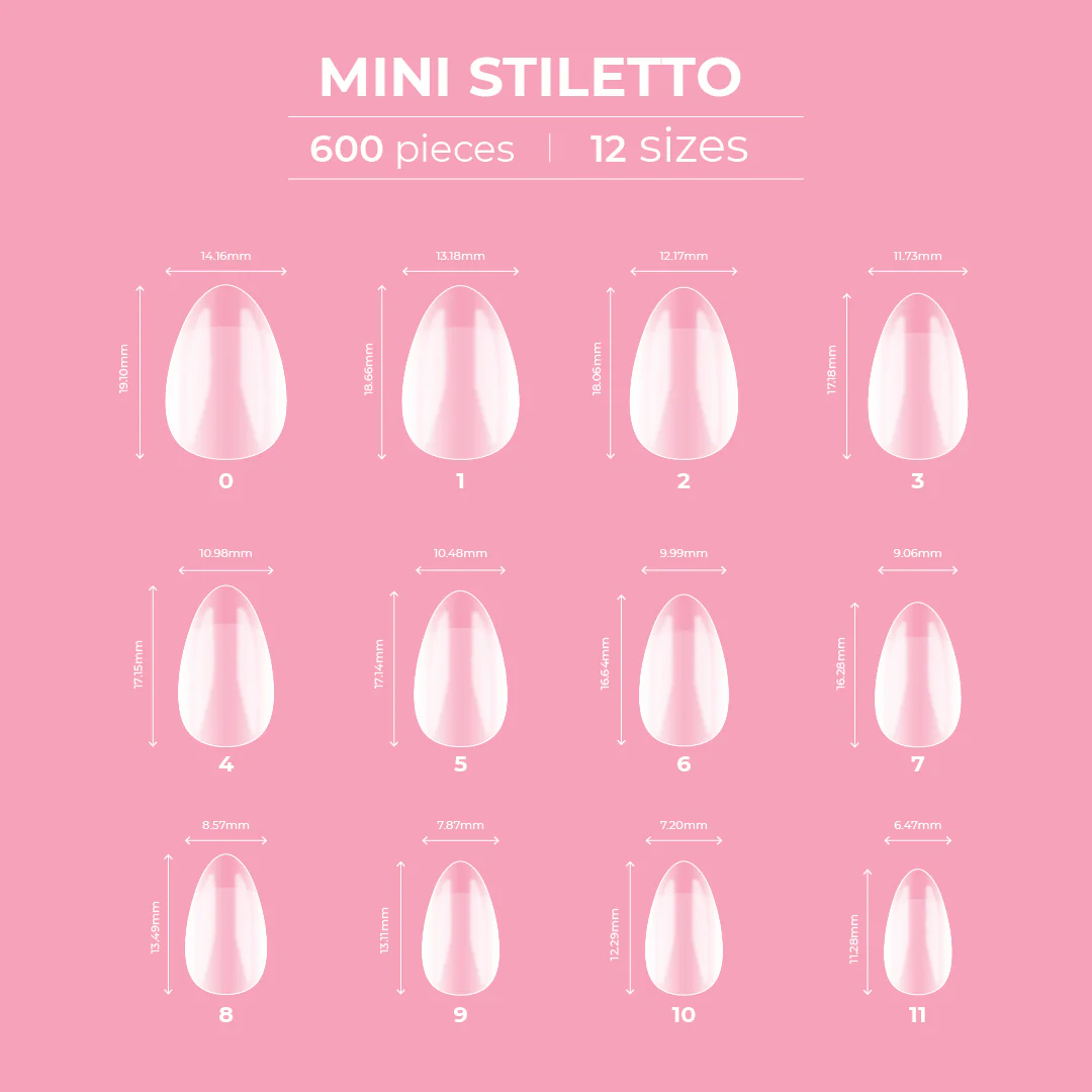 Dream Coverage Full Tips - Stiletto - Image 3