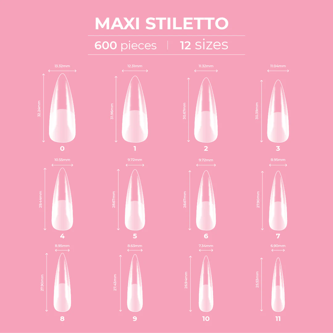 Dream Coverage Full Tips - Stiletto - Image 9