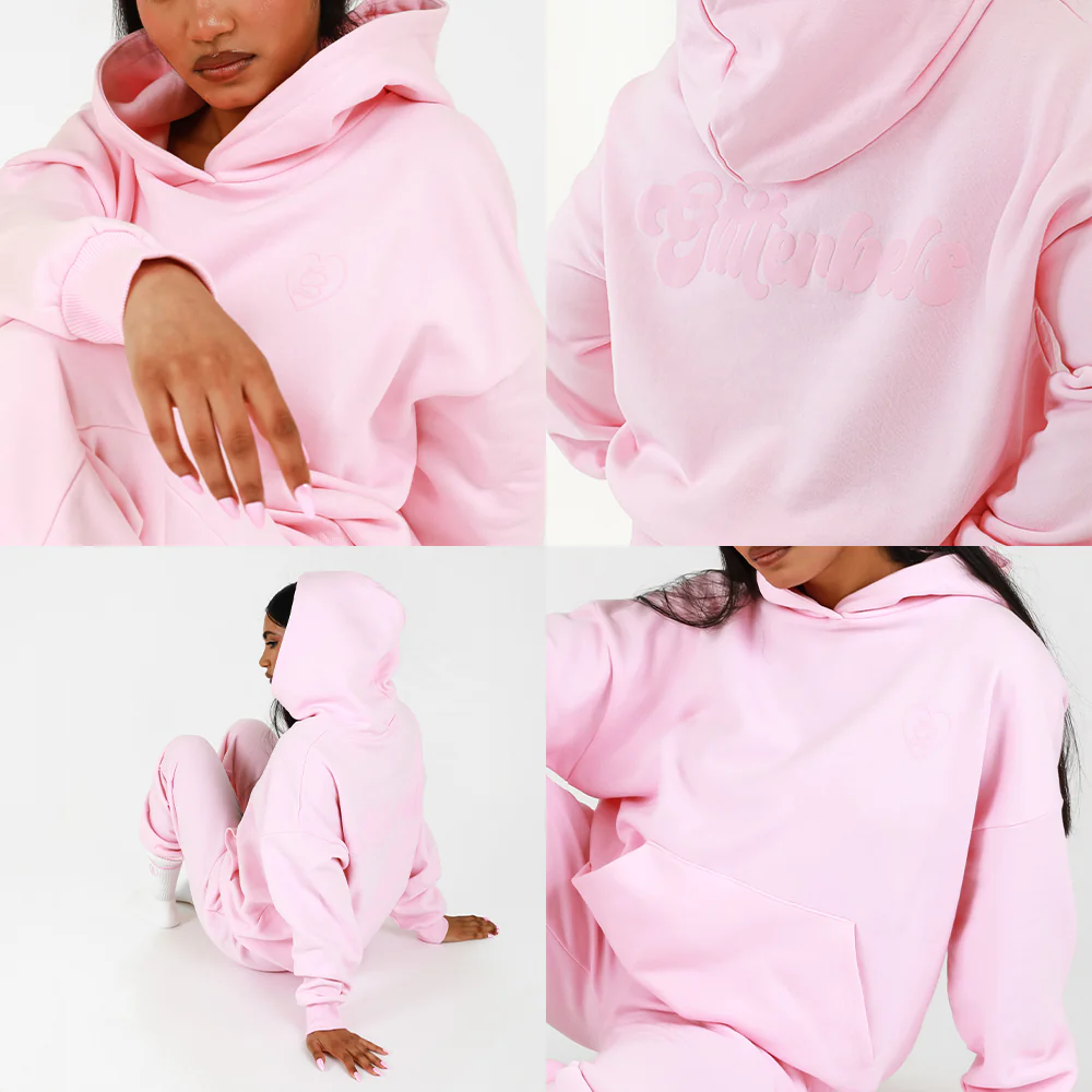 Hooded Sweat With Back & Chest Print - Image 3